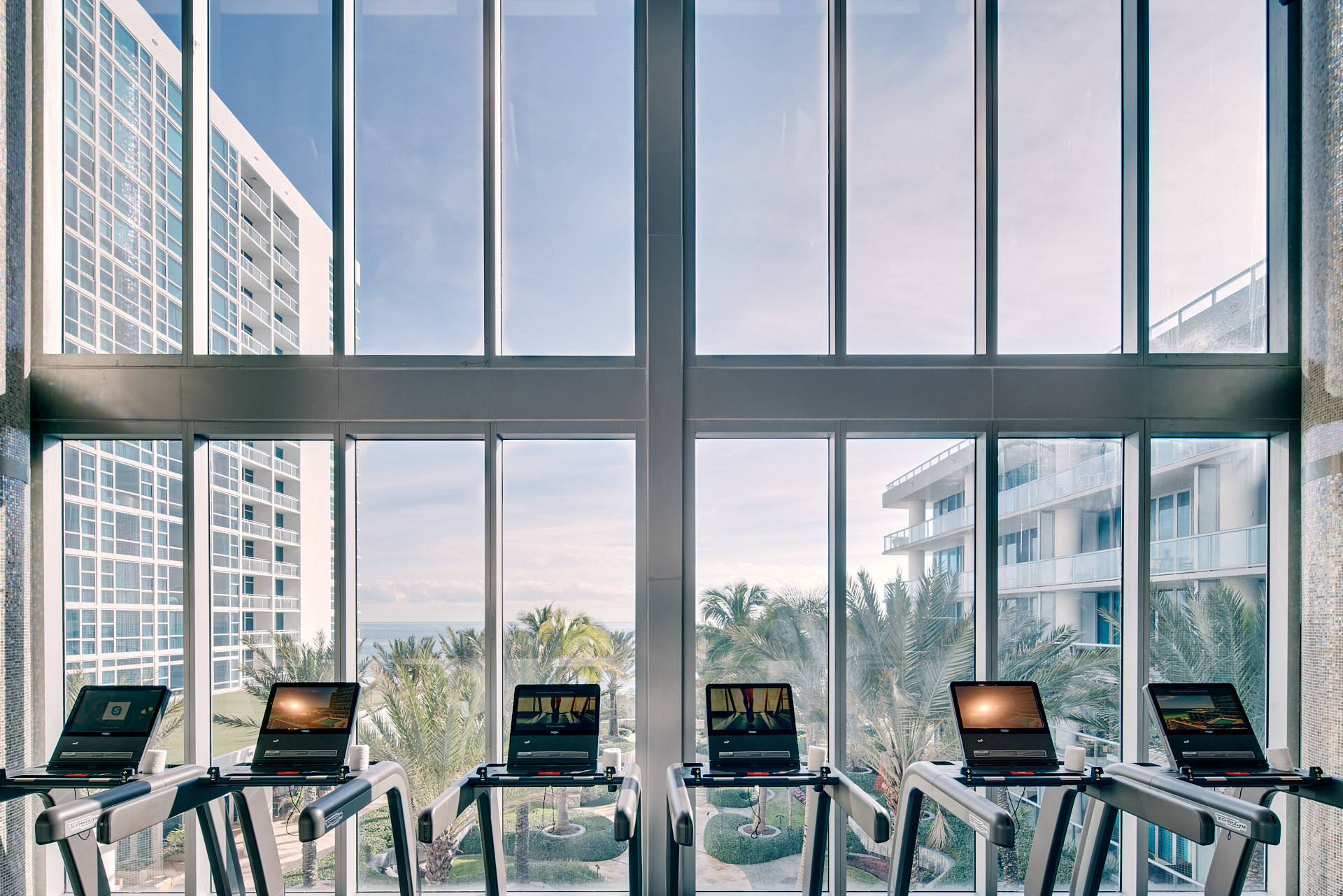View out to sea at the Carillon Miami Wellness Resort