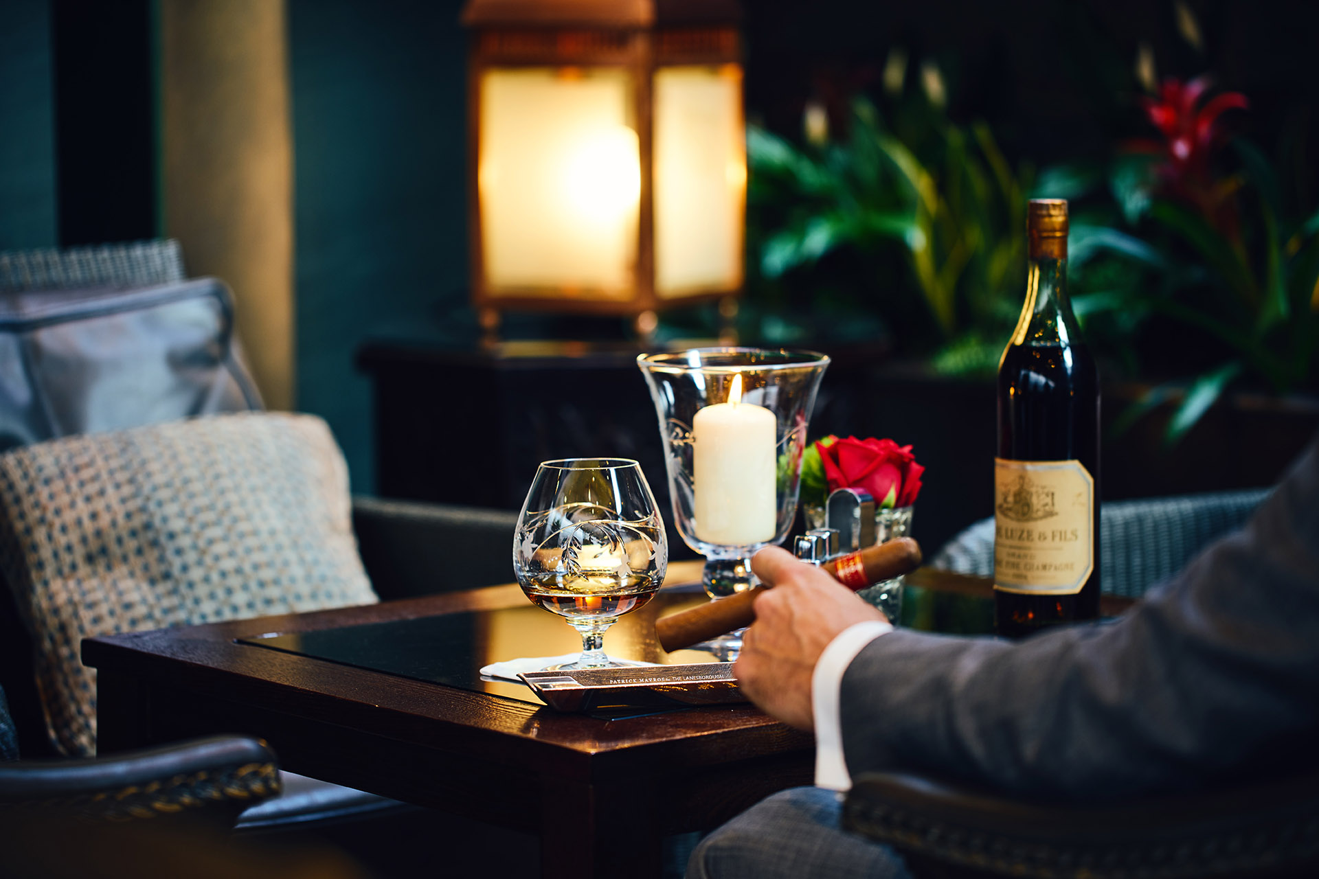 Cigar room at The Lanesborough